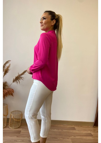 Yaka Ucu Taşlı Jessica Gömlek fiyatları