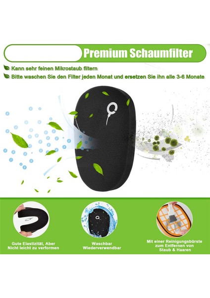 Philips Speedpro Max Aqua El Tipi FC6812 FC6813 ile Uyumlu 4 Paket Filtre (Yurt Dışından)