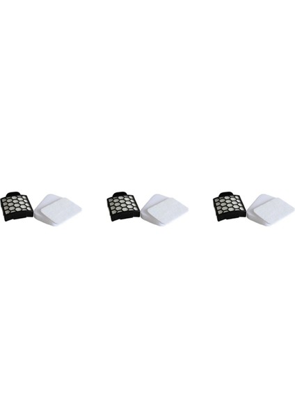 3 Takım Hepa Filtreler Köpük Keçe Filtre Navigator ZU60 ZU62 ZU62C NV255 Kendi Kendini Temizleyen Brushroll (Yurt Dışından)