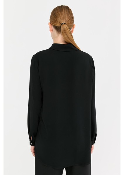 Deri Kombinli Tunik Siyah indirimleri