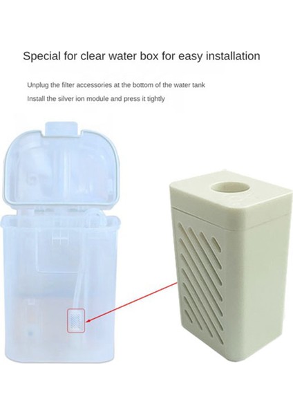Aromaterapi Gümüş Iyon Modülü X10/S10/W10S/S20/X20/S10 Plus Serisi Robot Su Tankı Kokusu (Yurt Dışından) modelleri