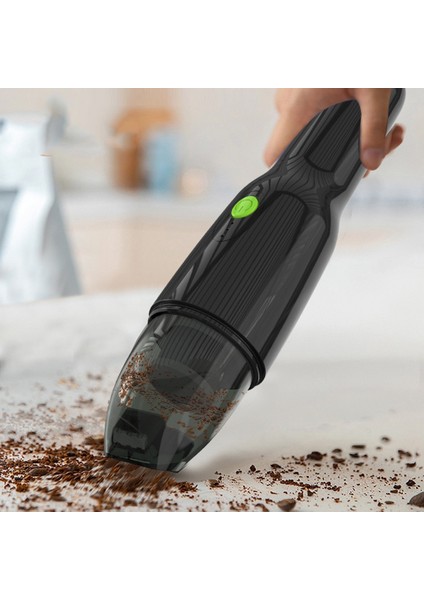 Araba Kablosuz El Tipi Elektrikli Süpürge, Toz Toplayıcı Mini Temizleyici, Güçlü Emiş Küçük Temizleyici Siyah (Yurt Dışından) modelleri