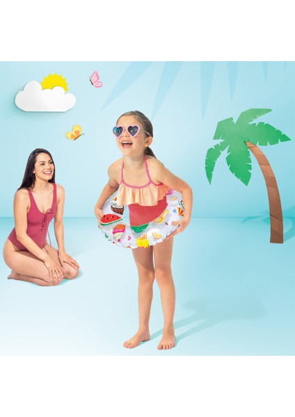 Desenli Çocuk Yüzme Simidi 51 cm (59230) modelleri