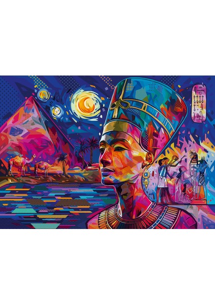 1000 Parça Nefertiti Puzzle