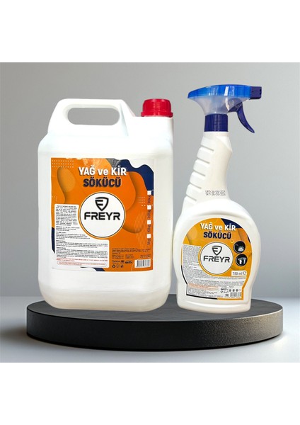 Yağ ve Kir Sökücü 5 lt 750 ml