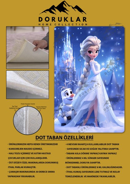 Kaymaz Taban Makinada Yıkanabilir Dijital Baskı Modern Desenli Genç Odası ve Çocuk Odası Halısı Dot Taban Halı fiyatları