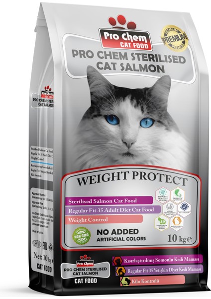 Kısır Somonlu 10KG Kedi Maması