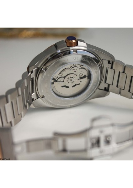 FS600445 Çelik Kordonlu Otomatik Erkek Kol Saati fırsatları