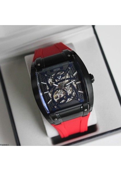 FS600451 Silikon Kordonlu Otomatik Erkek Kol Saati fırsatları