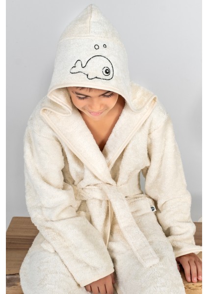 Kapşonlu Bambu Çocuk Bornoz Çok Yumuşak fiyatları