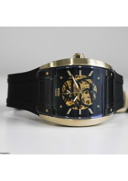 FS600453 Silikon Kordonlu Otomatik Erkek Kol Saati