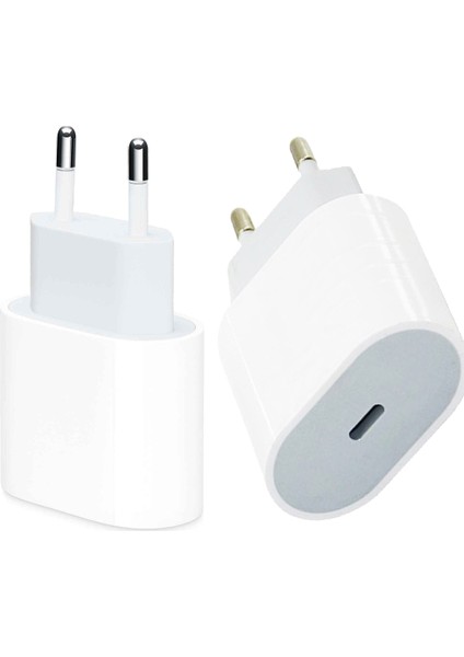 Apple iPhone Usb-C Şarj Aleti 11 - 12 - 13 - 14 - 15 - 16 Pro Max Se Mini Uyumlu 25W Hızlı Şarj Güç Adaptörü Type C Cihazı