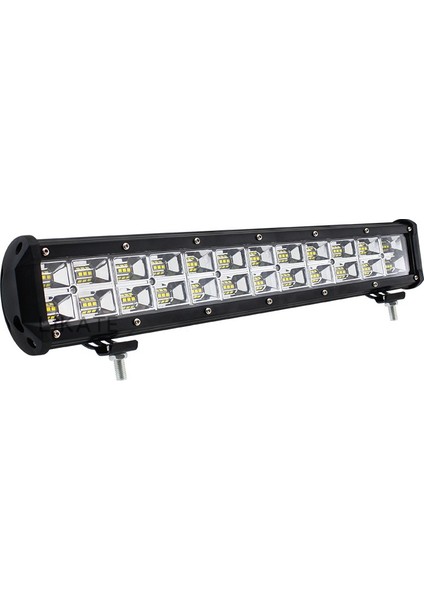 192W 64 LED Quattro Off Road Gündüz Sis Farı Lambası 29CM 12V