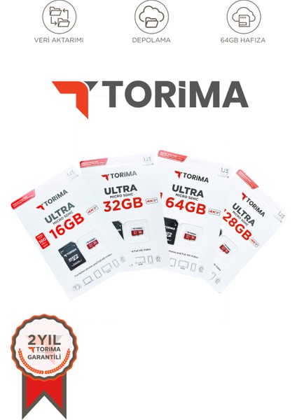 Ultra Micro Sdhc 64 GB Hafıza Kartı