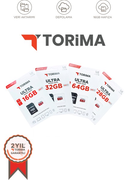 Ultra Micro Sdhc 16 GB Hafıza Kartı