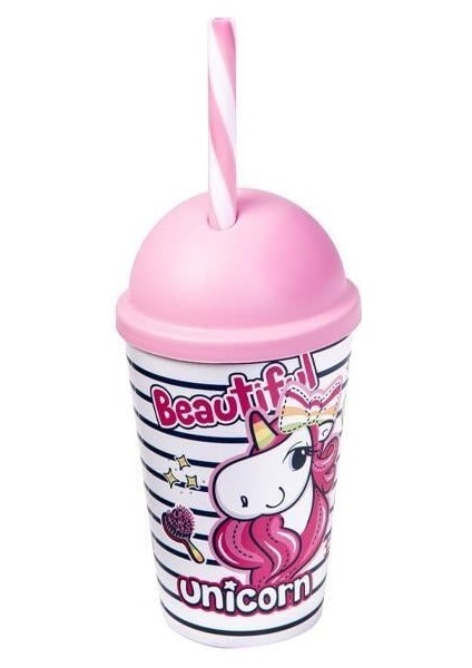 340 cc Unicorn Pipetli Bardak - Pp