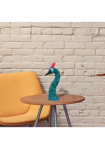 Kuşu Heykeli Heykel Dekoratif Kitaplık, Dolap, Yeşil (Yurt Dışından) modelleri