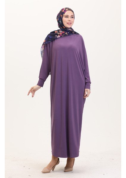 Yarasa Kol Salaş Elbise 2000-25 Açık Lila fiyatları