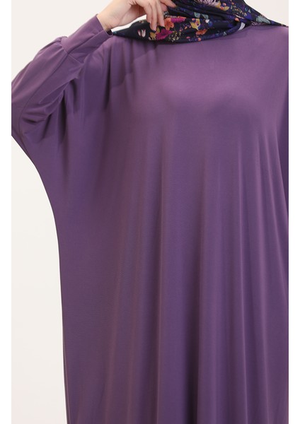 Yarasa Kol Salaş Elbise 2000-25 Açık Lila fırsatları