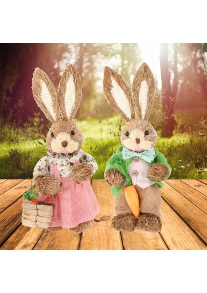 Tavşan 35 cm Giysili Paskalya I Dekor Tavşanı (Yurt Dışından) modelleri