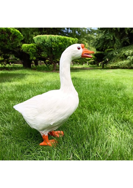 Animasyonlu Tüylü Kaz Heykeli El Yapımı Heykel (Yurt Dışından) fırsatları