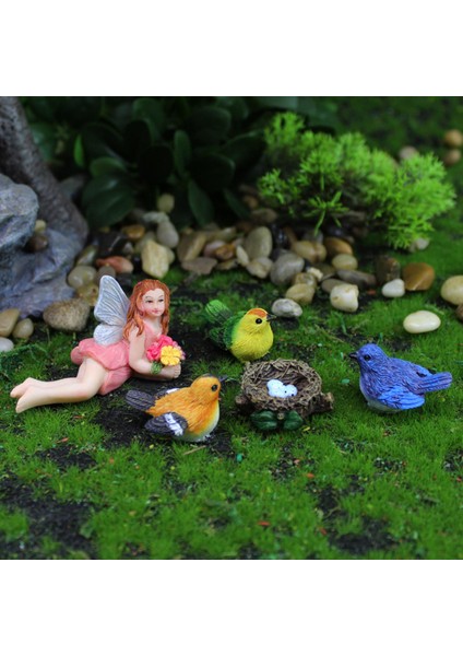 5 Peri Figürleri Süsleri Pasta Üstü Süslemesi Dekorasyon Için (Yurt Dışından) modelleri