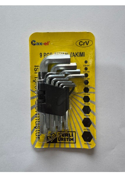 Crv Alyan Seti Kısa 9 Parça 120 mm (20 Adet)