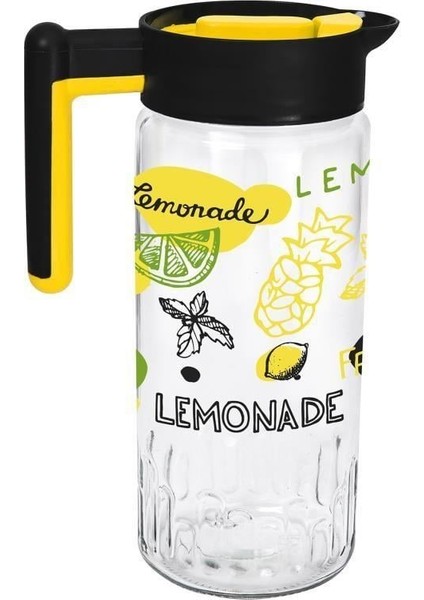 1,46 Lt Lemonade Desen Cam Sürahi