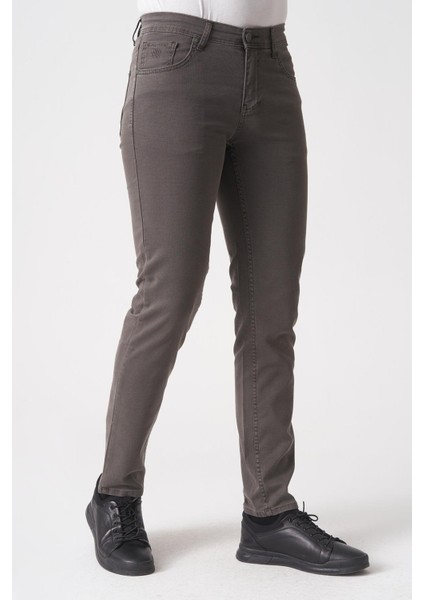 Fortaleza J2503 Slim Fit Mrv Pamuklu Jean Pantolon 5 Cep S.kahve fiyatları