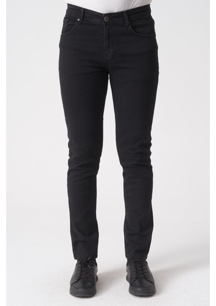 Belo Horizonte J2504 Volume Slim Fit Jean Pantolon 5 Cep Siyah