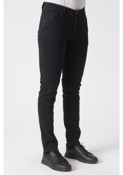 Belo Horizonte J2504 Volume Slim Fit Jean Pantolon 5 Cep Siyah