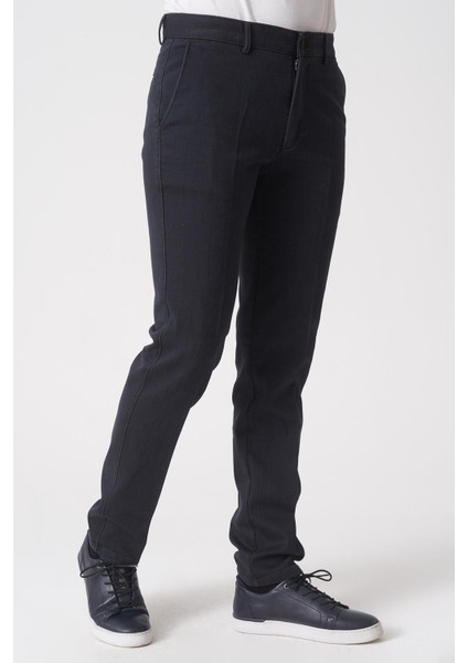 Whitw Stone Brasília P1032 Cosmos Pamuklu Slim Fit Pantolon Siyah fiyatları