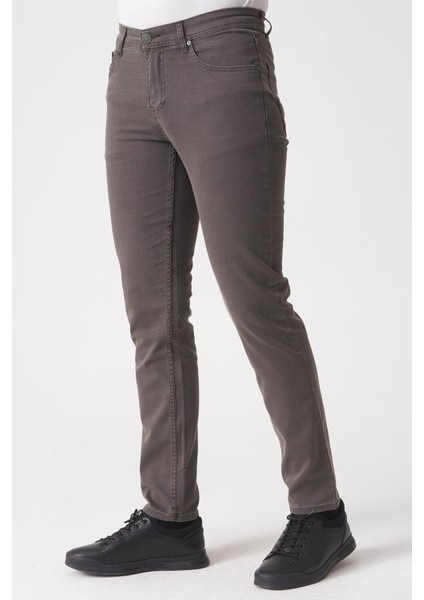 Fortaleza J2503 Slim Fit Mrv Pamuklu Jean Pantolon 5 Cep S.kahve modelleri