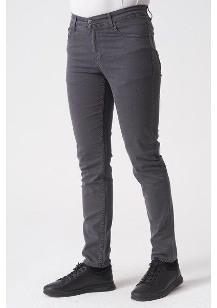 Fortaleza J2503 Slim Fit Mrv Pamuklu Jean Pantolon 5 Cep Antrasit fiyatları