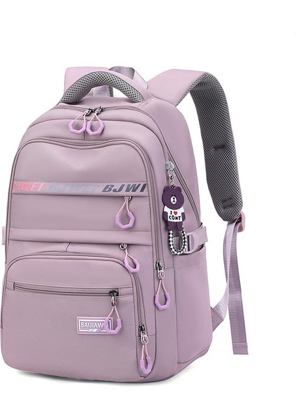 Yeni Ortaokul Öğrencisi Okul Çantası Kadın Ortaokul Öğrencisi Beşinci ve Altıncı Sınıf Ilkokul Öğrencileri Için Büyük Kapasiteli Su Geçirmez Sırt Çantası (Yurt Dışından)