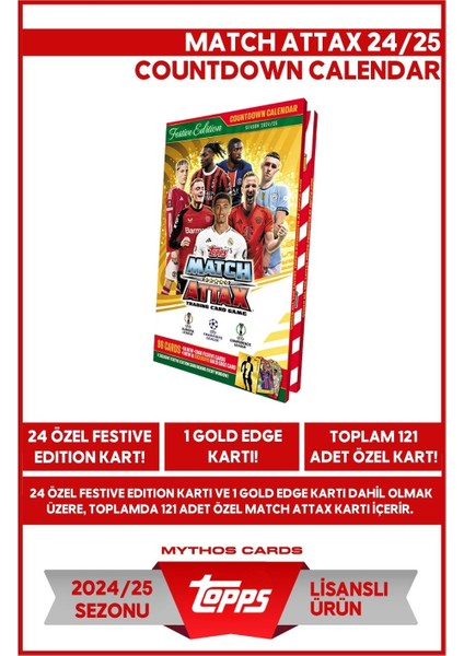 Topps Match Attax 24/25 - Countdown Calendar