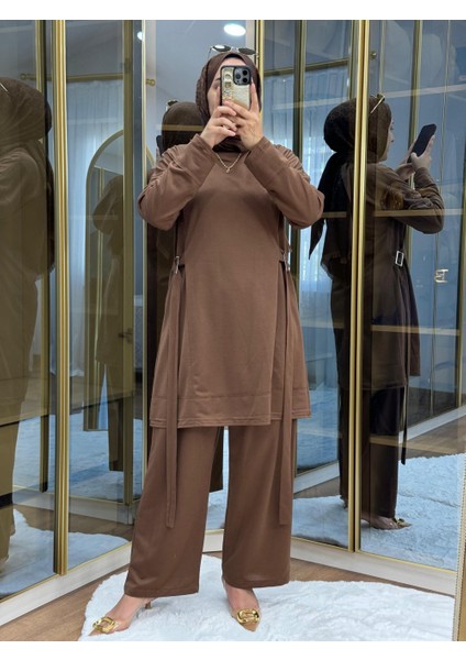 Tesettür Alt Üst 2'li Büyük Beden Sasha Takım modelleri