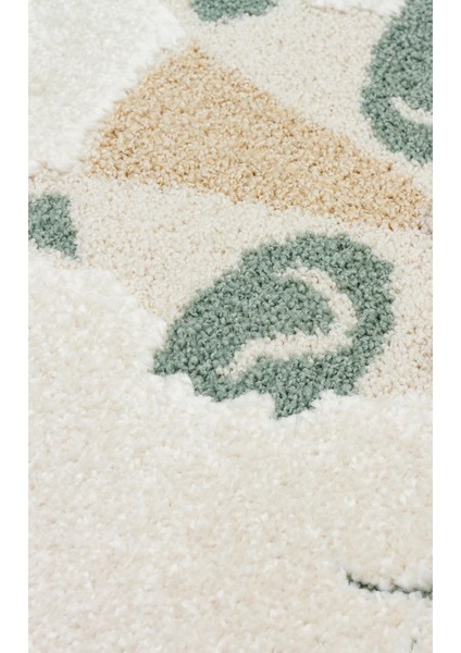 Piccolo Pcl 04 Cream Multy Hav ve Toz Vermeyen Çocuk Halısı fırsatları