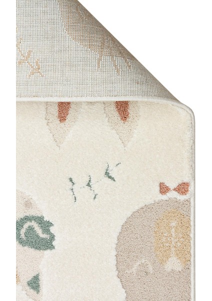 Piccolo Pcl 04 Cream Multy Hav ve Toz Vermeyen Çocuk Halısı indirimleri