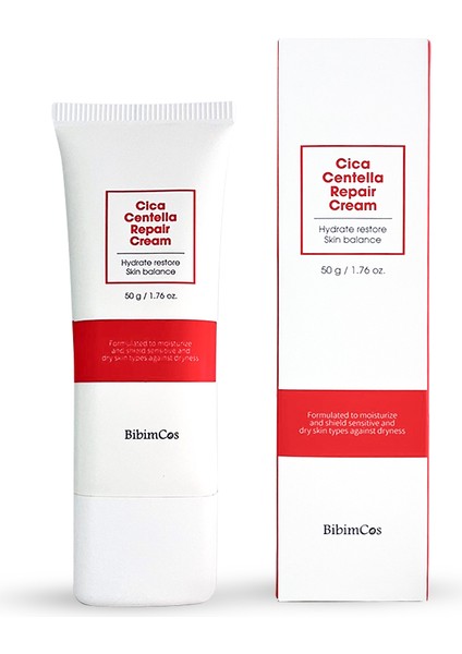 Cica Centella Repair Cream 50ml - Cilt Onarıcı ve Sakinleştirici Krem