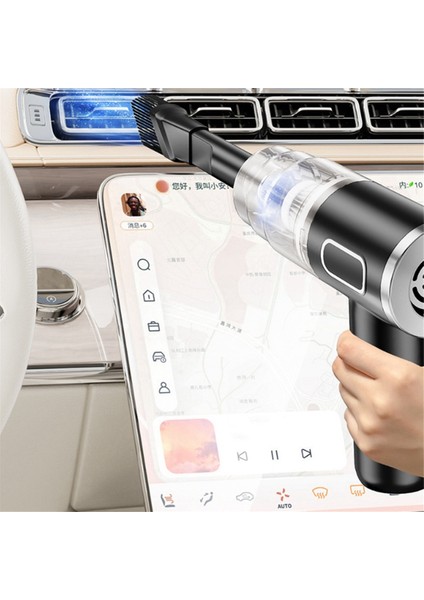 Kablosuz Elektrikli Süpürge Küçük El Tipi Ev Şarj Edilebilir Taşınabilir Siyah (Yurt Dışından) fırsatları