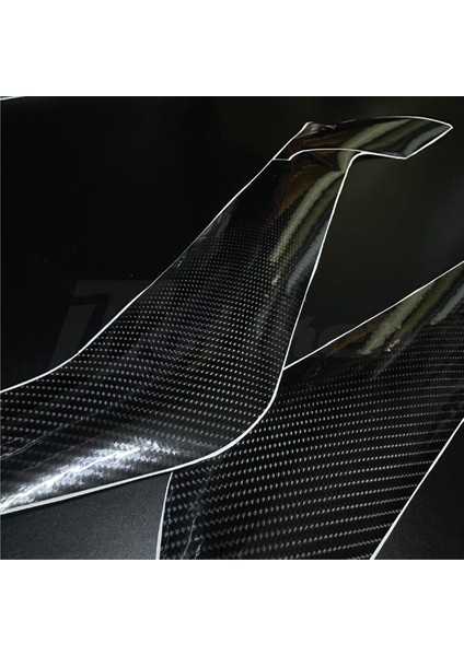 Cfmoto 250NK Karbon Sticker Orta Şase 2017-2024 Uyumlu Derin Karbon