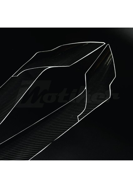 Cfmoto 250NK Karbon Sticker Orta Şase 2017-2024 Uyumlu Derin Karbon fiyatları