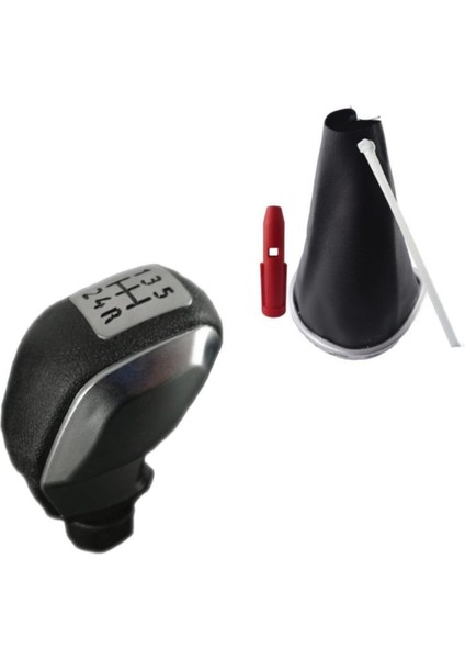 Clio 3 Spor Vites Topuzu ve Körüğü Takım 5 Ileri Gri Çerçeveli Körük + Spor Topuzu 2