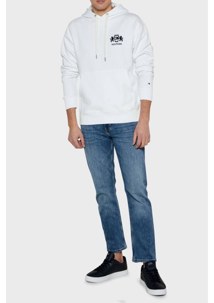 Pamuk Regular Fit Kapüşonlu Sweat Erkek Sweat MW0MW37462 Ybr