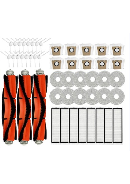 Omni 1s B101CN B116 X10+ Aksesuarları L10S ULTRA/S10 Pro Ana Yan Fırça Hepa Filtre Paspas Toz Torbası (Yurt Dışından)
