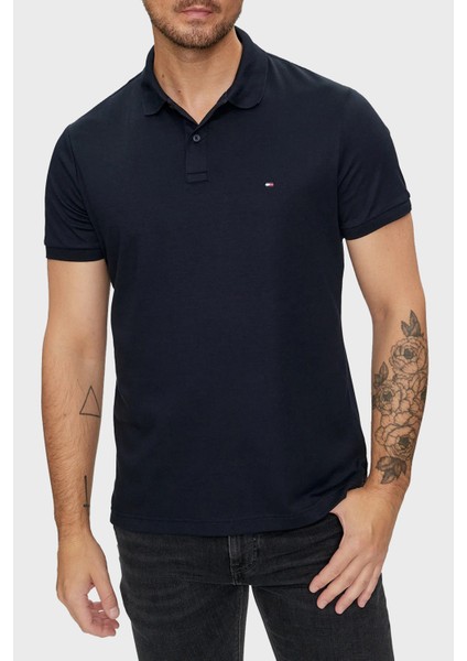 Pamuk Regular Fit Polo Yaka T Shirt Erkek Polo Yaka T Shirt MW0MW35585 Dw5