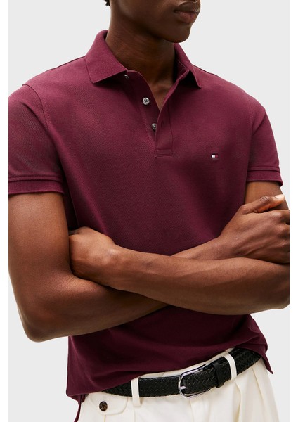 Pamuklu Slim Fit Polo Yaka T Shirt Erkek Polo Yaka T Shirt MW0MW17771 Vlp modelleri