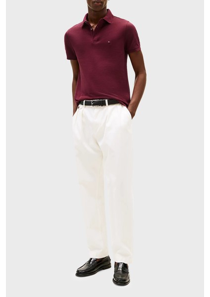 Pamuklu Slim Fit Polo Yaka T Shirt Erkek Polo Yaka T Shirt MW0MW17771 Vlp fırsatları