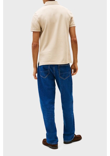 Pamuklu Slim Fit Polo Yaka T Shirt Erkek Polo Yaka T Shirt MW0MW17771 Rbt fiyatları